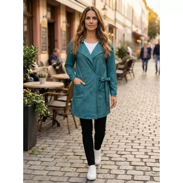  Frauen -Sweatshirt -Premium -Tasche für Frauen ALTISPORT VOJ/ALW084MI05 GRÜN 
