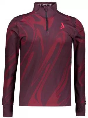 Herren Sport Sweatshirt Premium Plus ALTISPORT VOJ/ALM072MI04 WEINRÖTET