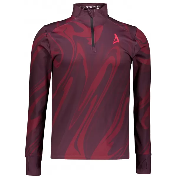  Herren Sport Sweatshirt Premium Plus ALTISPORT VOJ/ALM072MI04 WEINRÖTET 