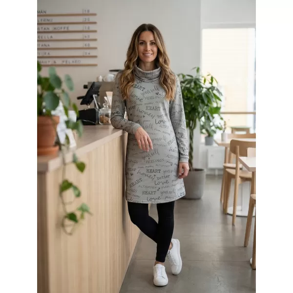  Damen erweitertes Premium -Sweatshirt ALTISPORT VOJ/ALW067MI06 HELLBRAUN 