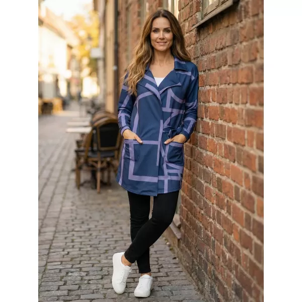  Frauen -Sweatshirt -Premium -Tasche für Frauen ALTISPORT VOJ/ALW085MI05 LILA 