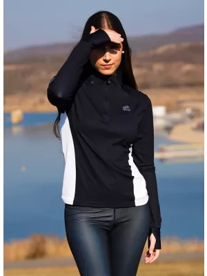 Frauen Sport Sweatshirt Premium Plus ALTISPORT VOJ/ALW078MI04 SCHWARZ