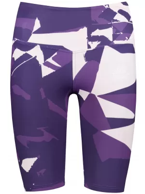 Frauen -Leggings über den Knien Premium ALTISPORT VOJ/ALW080LEG02 DUNKELVIOLETT