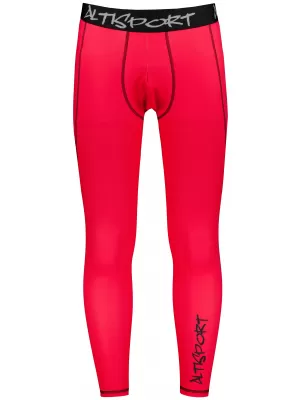 Herrensport -Leggings langer Prämie ALTISPORT VOJ/ALM000LEG01 ROT