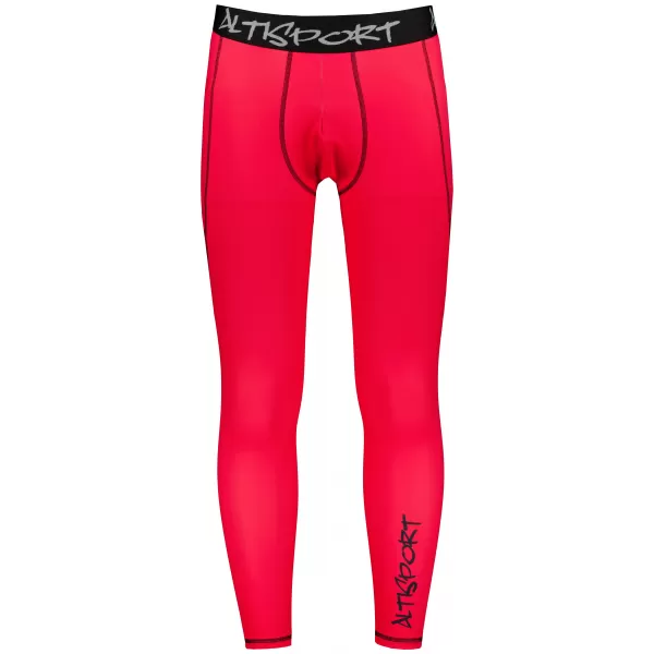  Herrensport -Leggings langer Prämie ALTISPORT VOJ/ALM000LEG01 ROT 