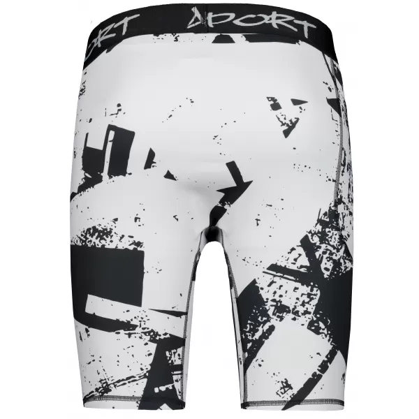 Männersport -Leggings über den Knien der Prämie ALTISPORT VOJ/ALM079LEG02 SCHWARZ -GRAY 