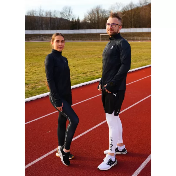  Frauen Sport Sweatshirt Premium Plus ALTISPORT VOJ/ALW072MI04 SCHWARZ 