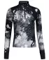 Frauen Sport Sweatshirt Premium Plus ALTISPORT VOJ/ALW055MI04 SCHWARZ UND WEIß