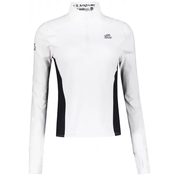 Frauen Sport Sweatshirt Premium Plus ALTISPORT VOJ/ALW078MI04 WEIß 