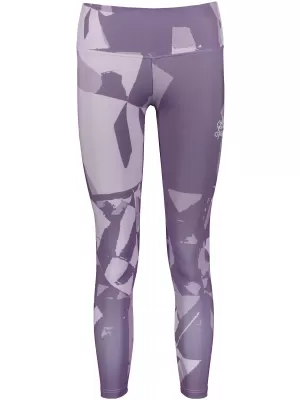 Lange Leggings für Frauen Premium ALTISPORT VOJ/ALW080LEG01 GRAUVIOLETT