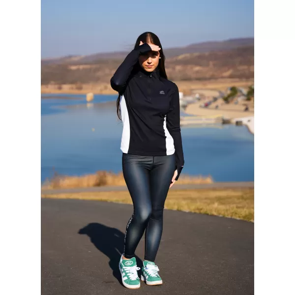  Frauen Sport Sweatshirt Premium Plus ALTISPORT VOJ/ALW078MI04 SCHWARZ 