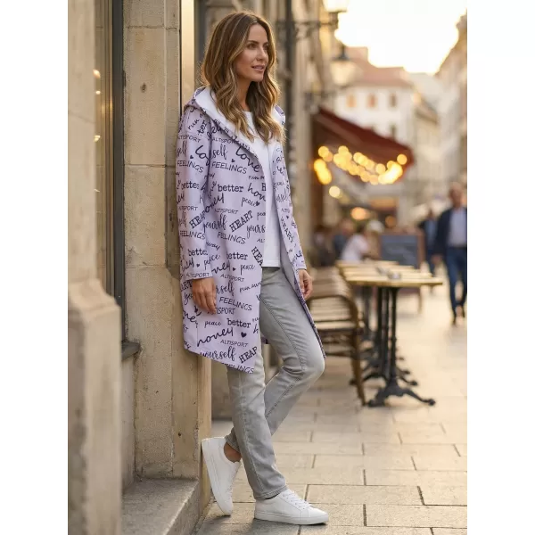  Damen -Strickjacke Premium ALTISPORT VOJ/ALW067MI07 VIOLETT 