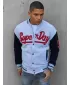 Herren -Sweatshirt DSTREET BX5446 HELLGRAU