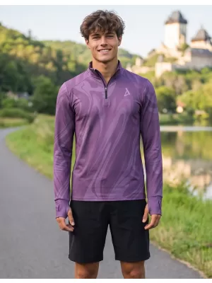 Herren Sport Sweatshirt Premium Plus ALTISPORT VOJ/ALM072MI04 LILA