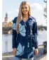 Frauen -Sweatshirt -Premium -Tasche für Frauen ALTISPORT VOJ/ALW086MI05 DUNKELBLAU