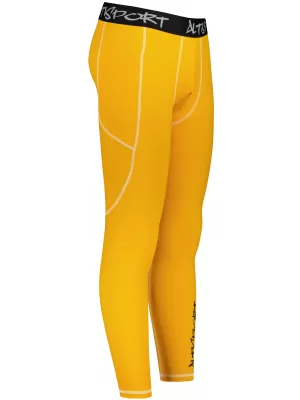 Herrensport -Leggings langer Prämie ALTISPORT VOJ/ALM000LEG01 ORANGE