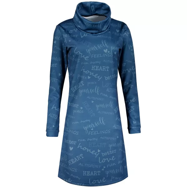  Damen erweitertes Premium -Sweatshirt ALTISPORT VOJ/ALW067MI06 BLAU 