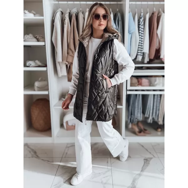  Weste DSTREET GLITTI TY4804 SCHWARZ 