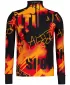 Herren Sport Sweatshirt Premium Plus ALTISPORT VOJ/ALM076MI04 ORANGE/SCHWARZ