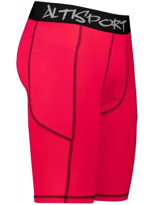 Männersport -Leggings über den Knien der Prämie ALTISPORT VOJ/ALM000LEG02 ROT