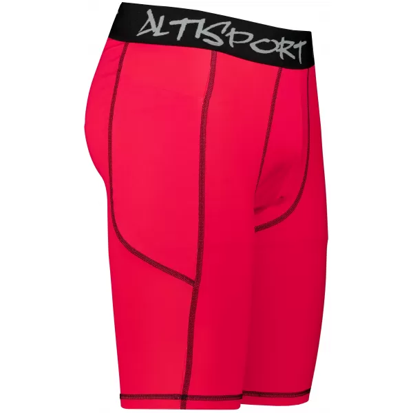  Männersport -Leggings über den Knien der Prämie ALTISPORT VOJ/ALM000LEG02 ROT 