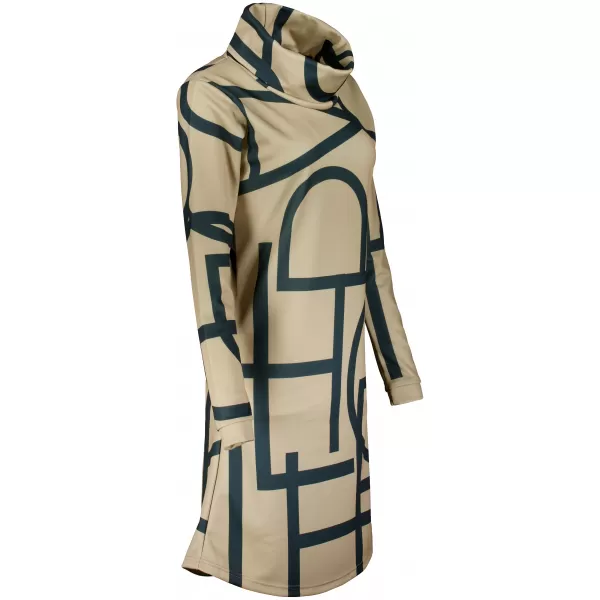  Damen erweitertes Premium -Sweatshirt ALTISPORT VOJ/ALW085MI06 HELLBRAUN 