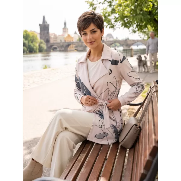  Frauen -Sweatshirt -Premium -Tasche für Frauen ALTISPORT VOJ/ALW086MI05 BEIGE 