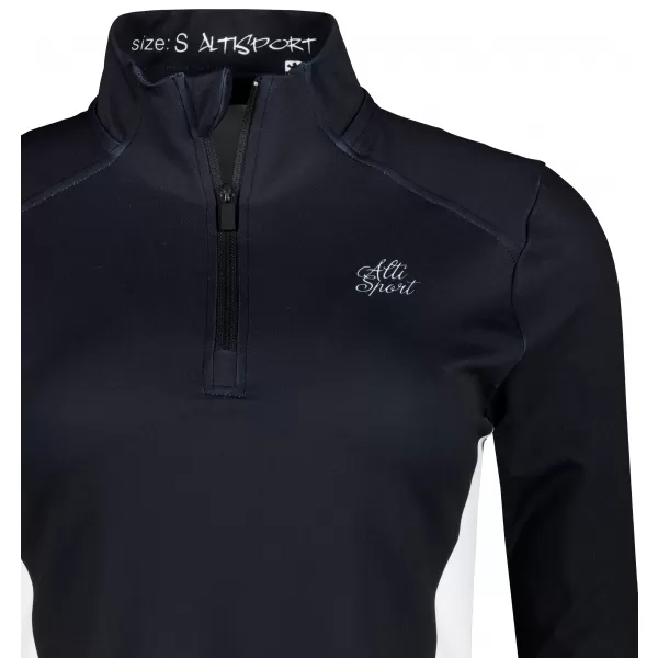  Frauen Sport Sweatshirt Premium Plus ALTISPORT VOJ/ALW078MI04 SCHWARZ 