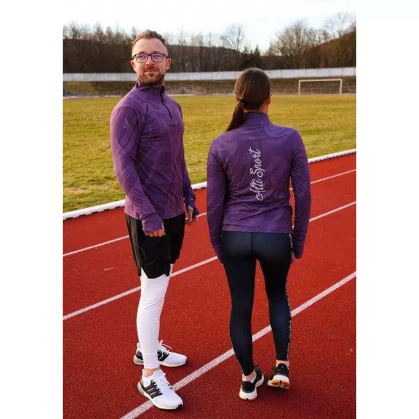  Frauen Sport Sweatshirt Premium Plus ALTISPORT VOJ/ALW072MI04 LILA 