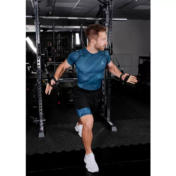  Männersport -Leggings über den Knien der Prämie ALTISPORT VOJ/ALM072LEG02 KEROSIN 