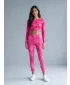 Lange Leggings für Frauen Premium ALTISPORT VOJ/ALW072LEG01 HEIßROSA