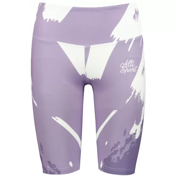  Frauen -Leggings über den Knien Premium ALTISPORT VOJ/ALW081LEG02 LILA 