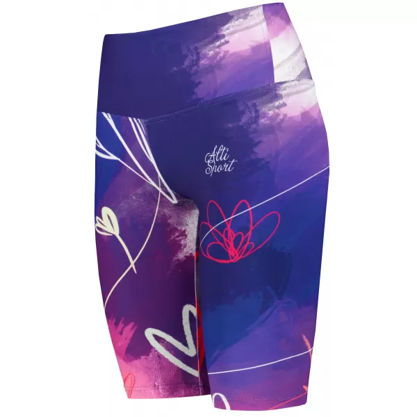  Frauen -Leggings über den Knien Premium ALTISPORT VOJ/ALW083LEG02 LILA 
