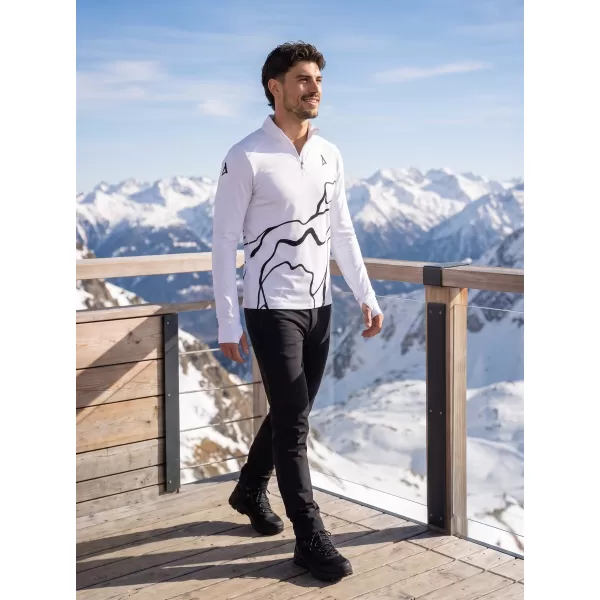  Herren Sport Sweatshirt Premium Plus ALTISPORT VOJ/ALM073MI04 WEIß 