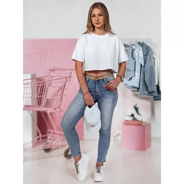  Damenhosen DSTREET DENZEL UY2378 BLAU 