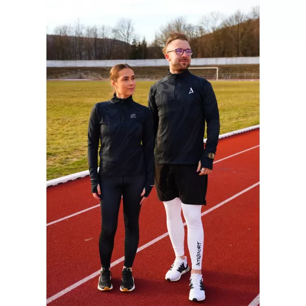  Herren Sport Sweatshirt Premium Plus ALTISPORT VOJ/ALM072MI04 SCHWARZ 