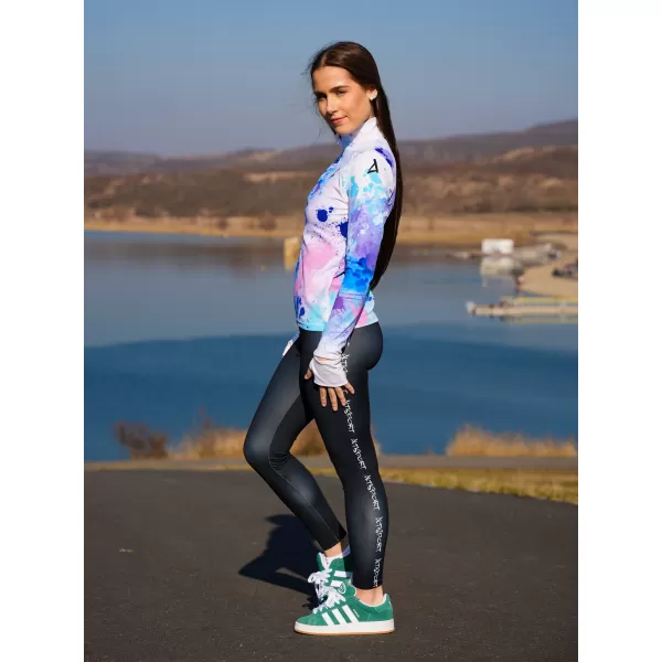  Frauen Sport Sweatshirt Premium Plus ALTISPORT VOJ/ALW055MI04 LILA/BLAU 