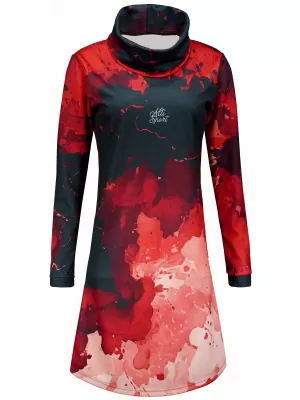 Damen erweitertes Premium -Sweatshirt ALTISPORT VOJ/ALW089MI06 ROT