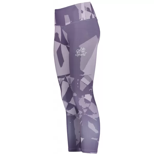  Lange Leggings für Frauen Premium ALTISPORT VOJ/ALW080LEG01 GRAUVIOLETT 