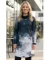 Damen erweitertes Premium -Sweatshirt ALTISPORT VOJ/ALW089MI06 SCHWARZ