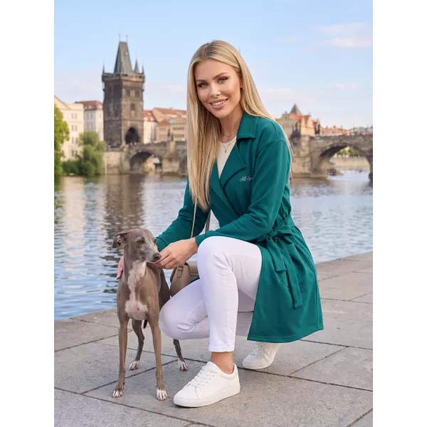 Frauen -Sweatshirt -Premium -Tasche für Frauen ALTISPORT VOJ/ALW000MI05 GRÜN 