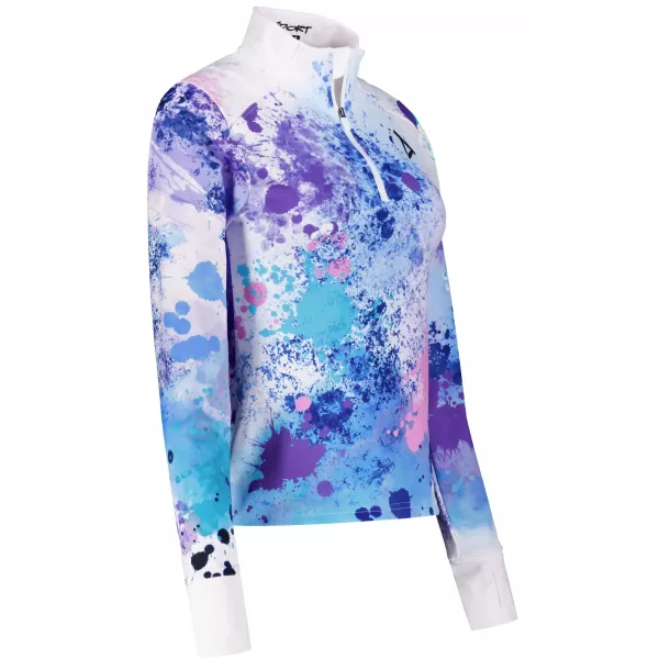  Frauen Sport Sweatshirt Premium Plus ALTISPORT VOJ/ALW055MI04 LILA/BLAU 