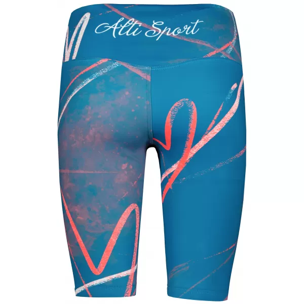  Frauen -Leggings über den Knien Premium ALTISPORT VOJ/ALW082LEG02 KEROSIN 
