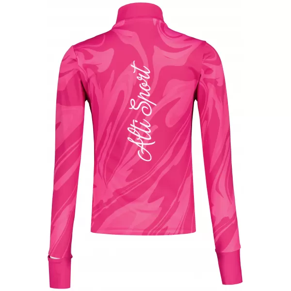  Frauen Sport Sweatshirt Premium Plus ALTISPORT VOJ/ALW072MI04 HEIßROSA 