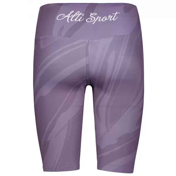  Frauen -Leggings über den Knien Premium ALTISPORT VOJ/ALW072LEG02 LILA 