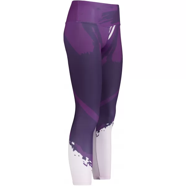  Lange Leggings für Frauen Premium ALTISPORT VOJ/ALW081LEG01 DUNKELVIOLETT 