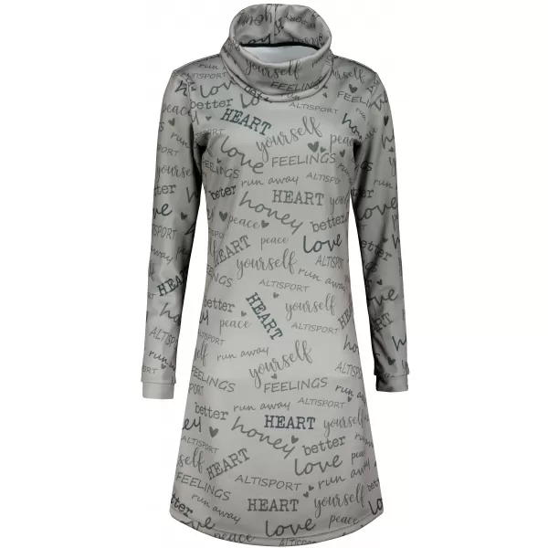  Damen erweitertes Premium -Sweatshirt ALTISPORT VOJ/ALW067MI06 HELLBRAUN 