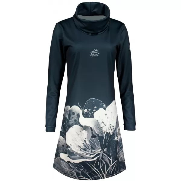  Damen erweitertes Premium -Sweatshirt ALTISPORT VOJ/ALW090MI06 SCHWARZ 