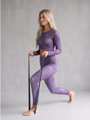 Lange Leggings für Frauen Premium ALTISPORT VOJ/ALW072LEG01 LILA