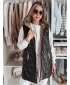 Weste DSTREET GLITTI TY4804 SCHWARZ